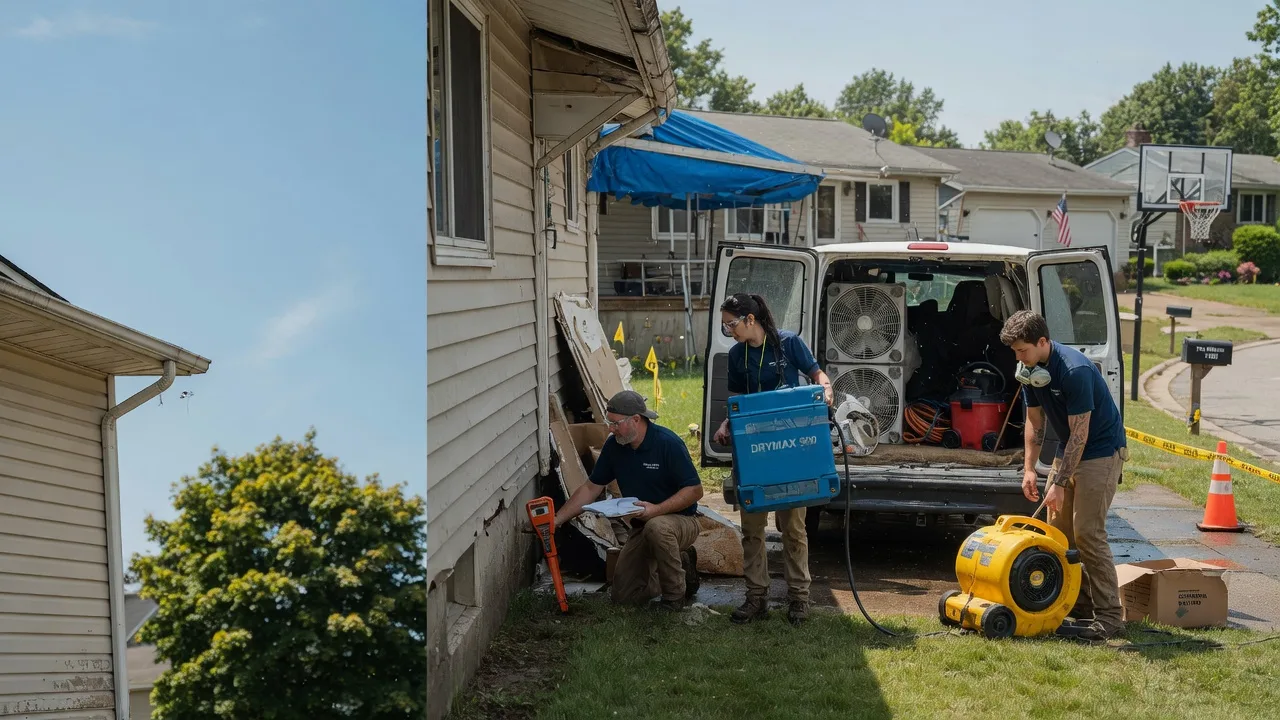Ceiling Leak Cleanup in Kilkenny, MN near me